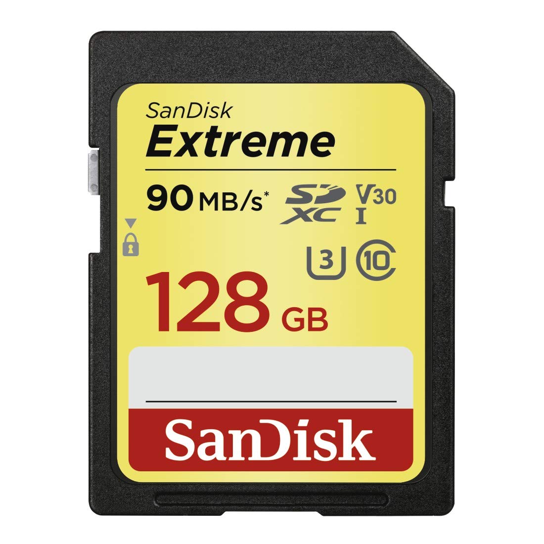 SanDisk 128GB Extreme PRO SDXC 90MB/s Memory Card Image