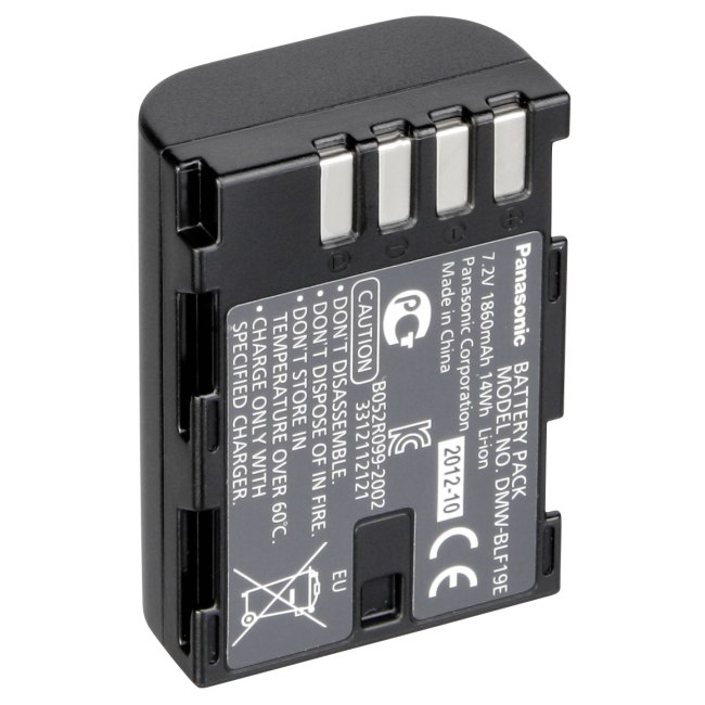 Panasonic Batteries - Model DMW-BLF19E Image