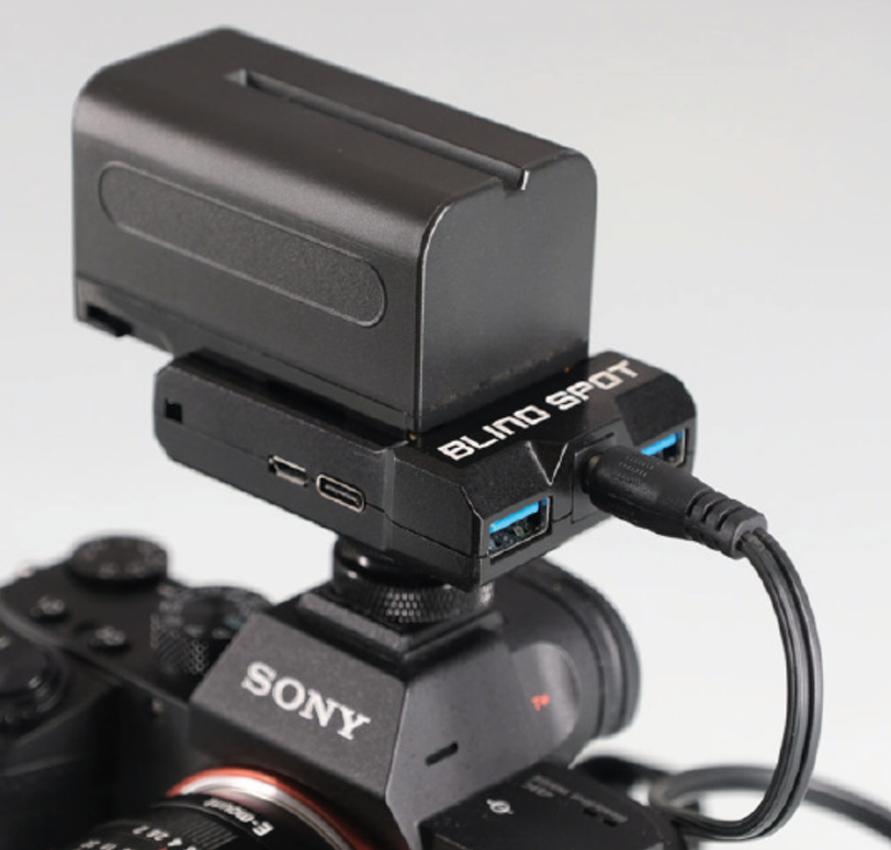 Power Junkie Sony NP-F to Canon LP-E6 Adapter Image