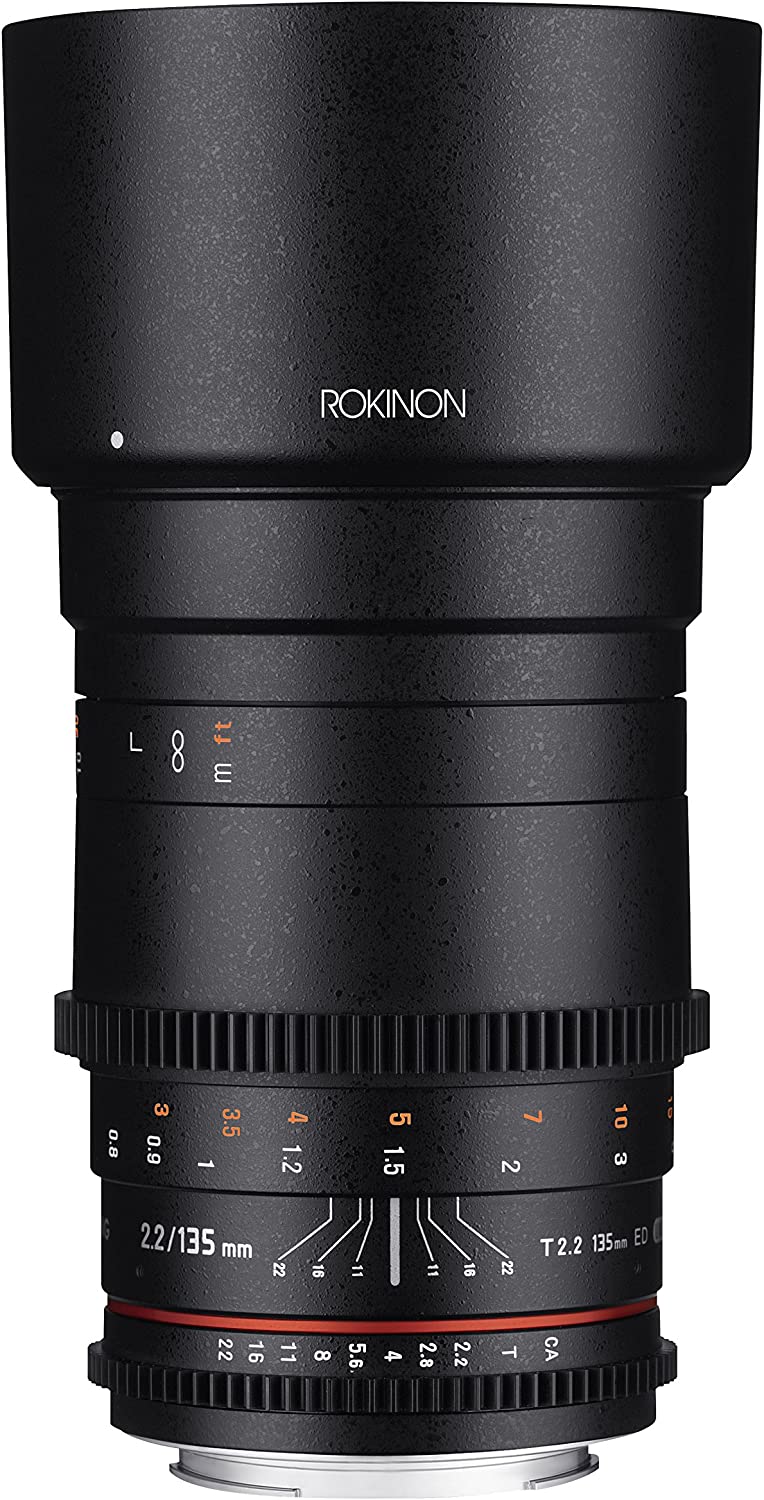 Rokinon 135mm T2.2 Lens (Nikon G or Canon EF) Image