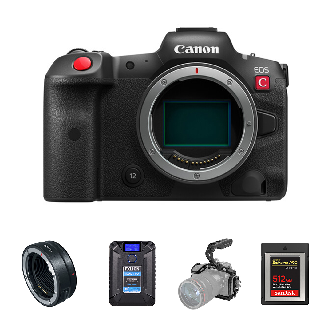 Canon R5 C + V-Mount Power Kit Image
